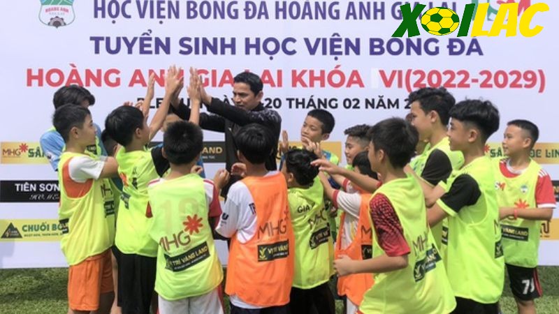Nhắc đến các học viện bóng đá ở Việt Nam không thể thiếu Hoàng Anh Gia Lai